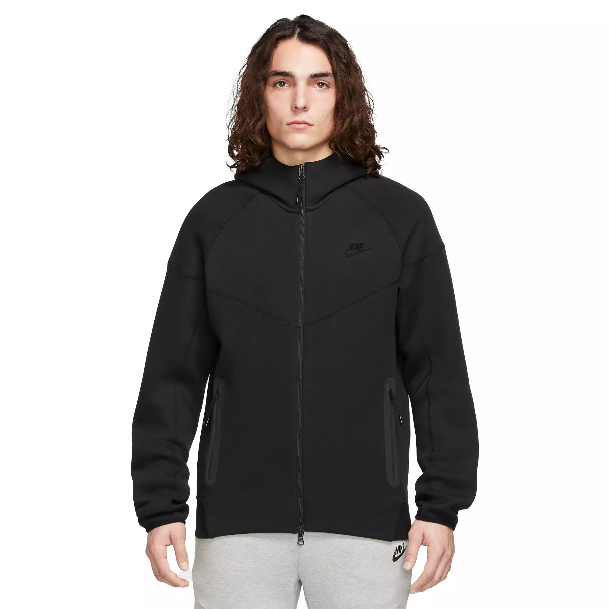 Nike Men s Sportswear Tech Fleece Full Zip Windrunner Jacket Black